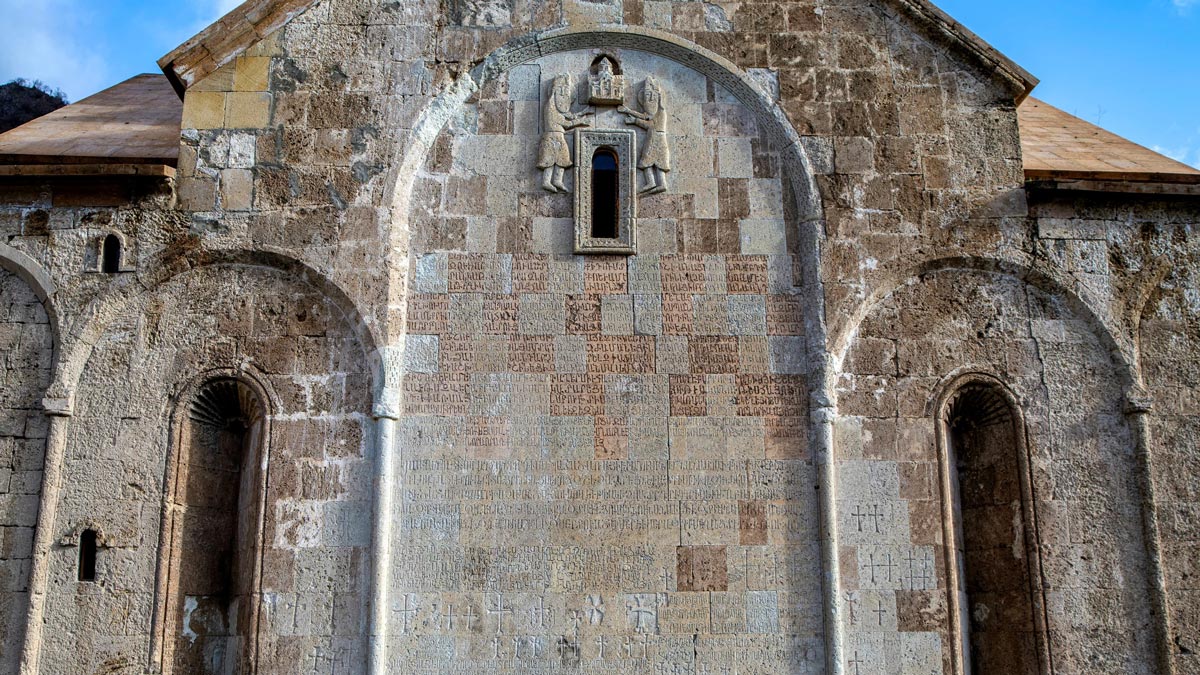 Armenian church entrance